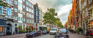 <p>An Amsterdam street. The city is a hotbed of great DOOH, and not just when it’s ISE.</p>