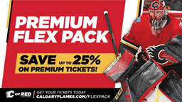 NHL Calgary Flames outdoor ad