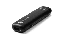 A Chromebit on a white background. It looks a lot like a black USB stick, only larger and with a USB port and power port included. These devices are popular among network operators looking for inexpensive digital signage.