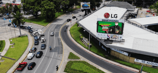 <p>A rooftop display in Prime Media and Entertainment’s network</p>
